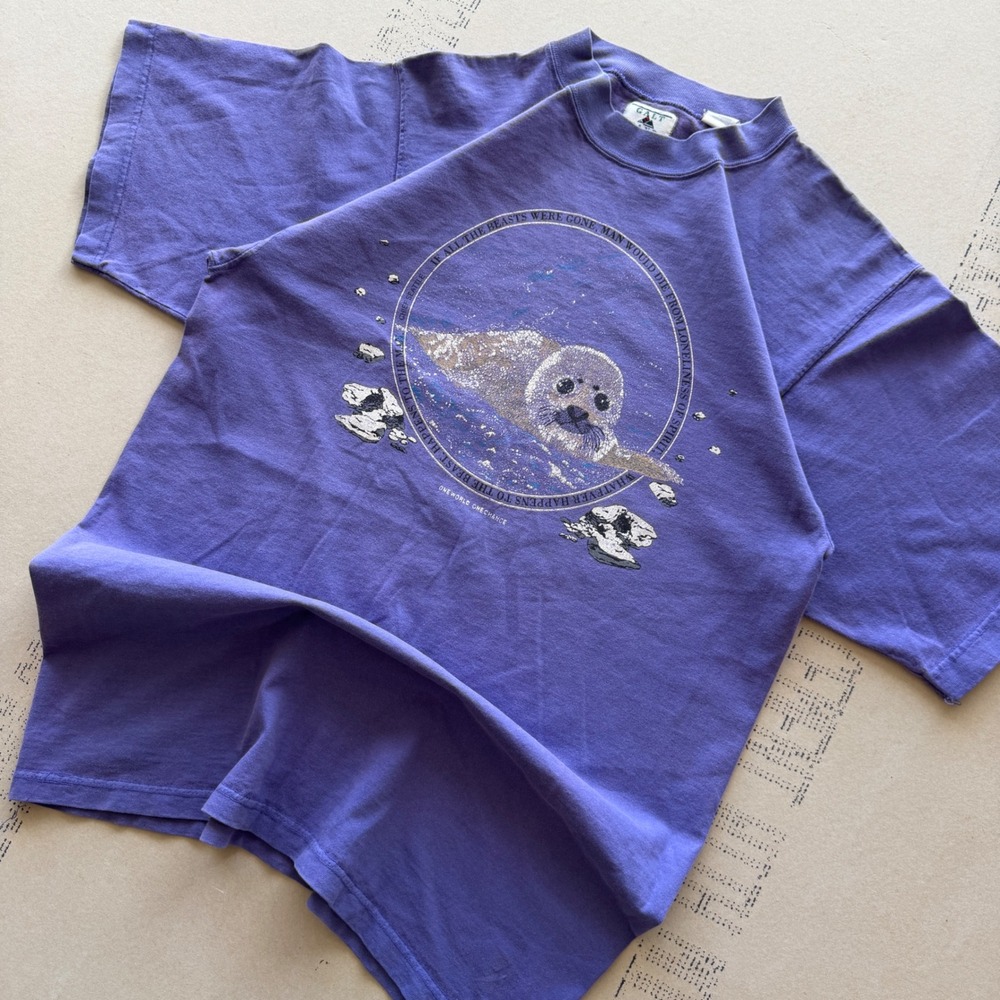 Vintage 90s Galt Sand Seal Graphic T-shirt